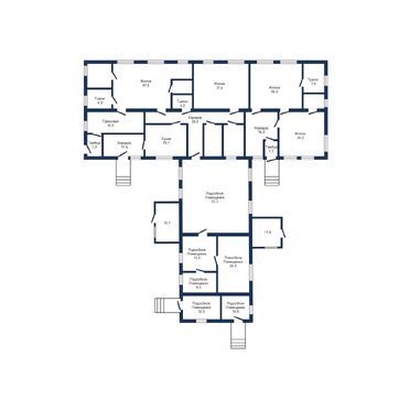 Дом в деревне Ковнятин - 550163b, план 1